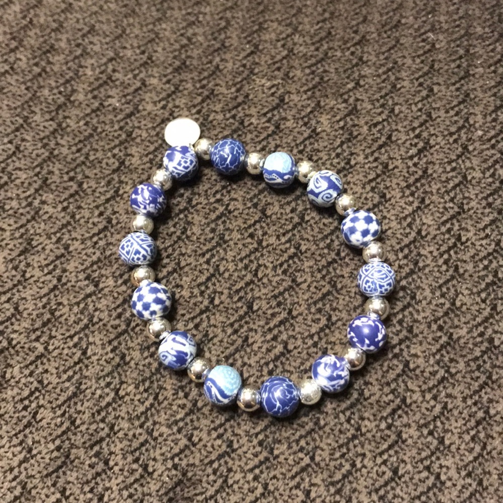 Beautiful Clay Bead Bracelet